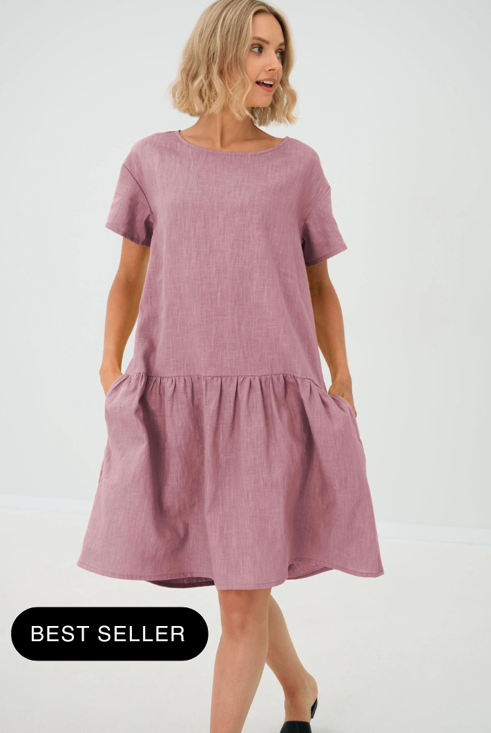 Robe en lin BLOSSOM