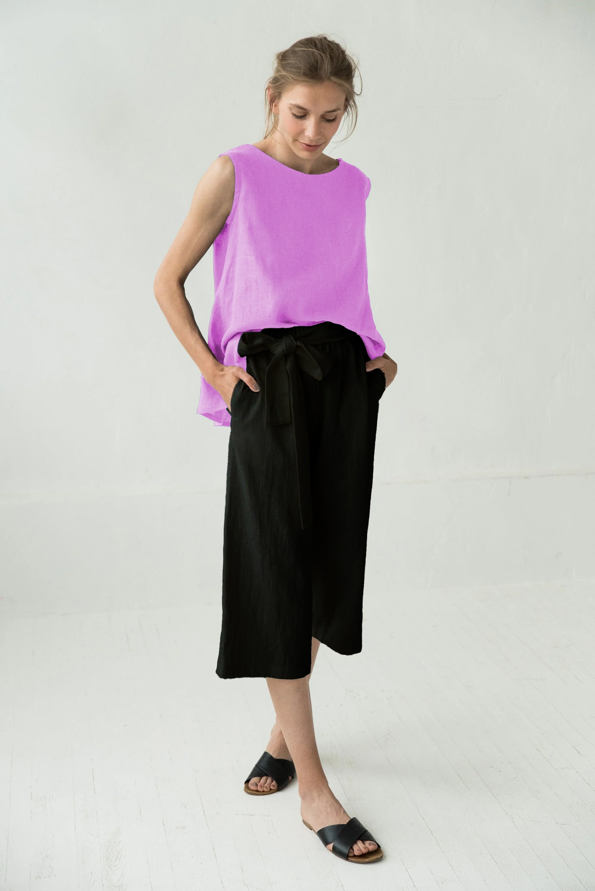 Linen pants MIX&MATCH