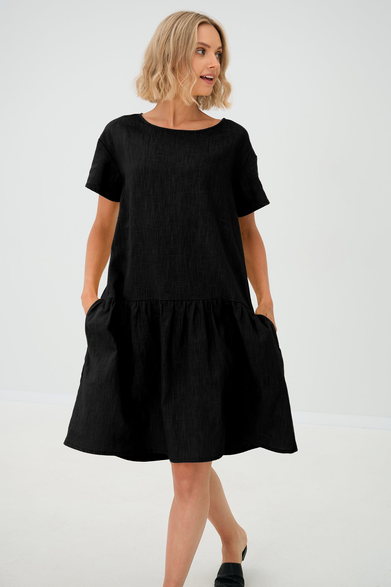 Leinenkleid BLOSSOM, Staubrosa, XS