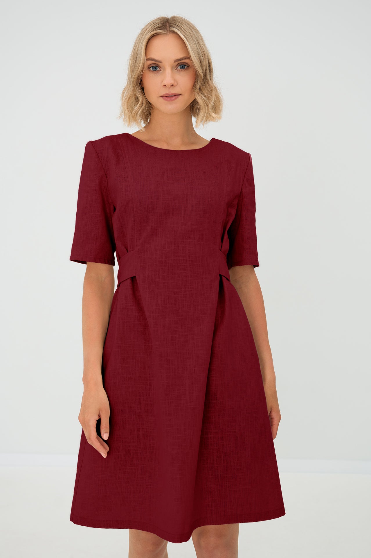 Lininė suknelė LOLITA, Cerise, L