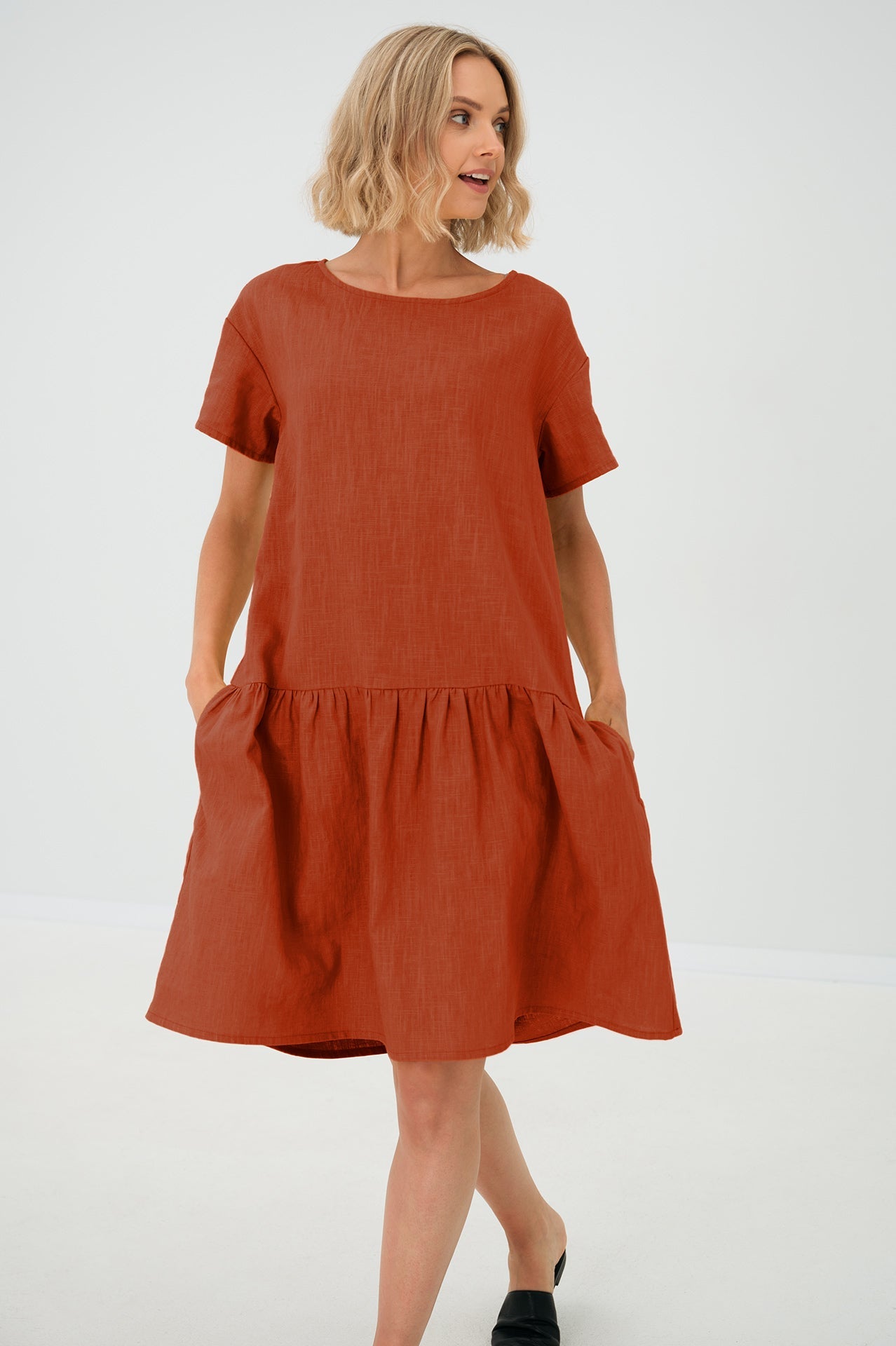 Robe en lin BLOSSOM
