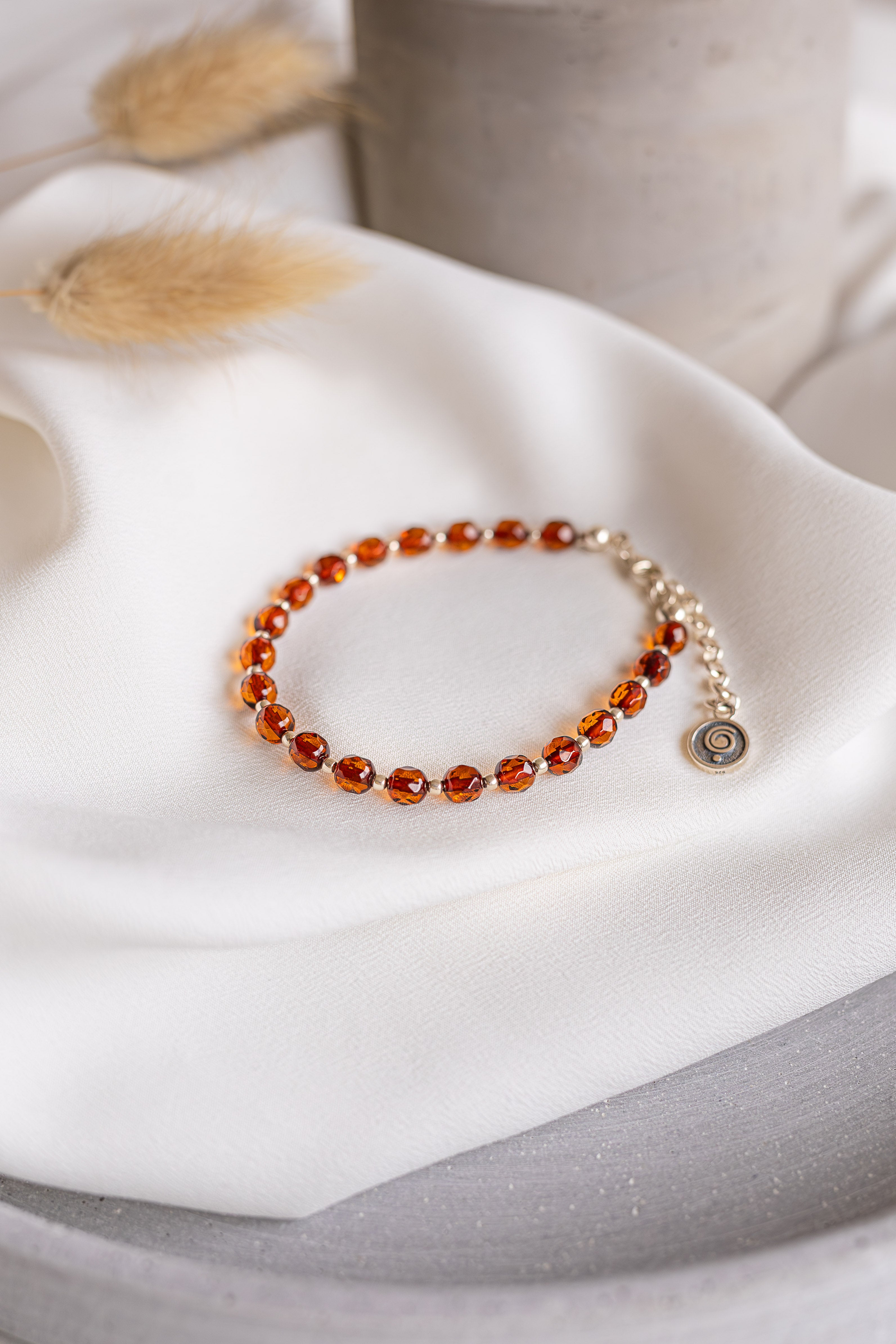 Sun Stories – Cognac Baltic Amber Bracelet
