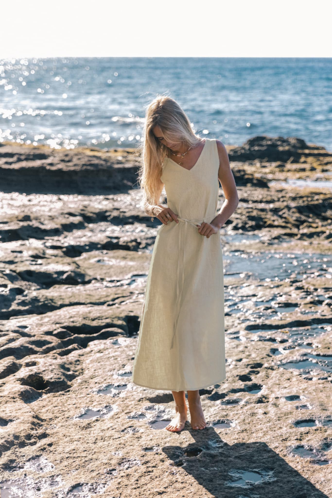 Robe en lin SUNSET