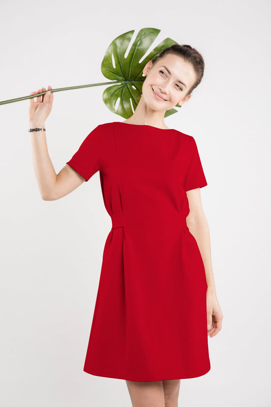 LeMuse Vestido SUMMER LOLITA, Rojo, M