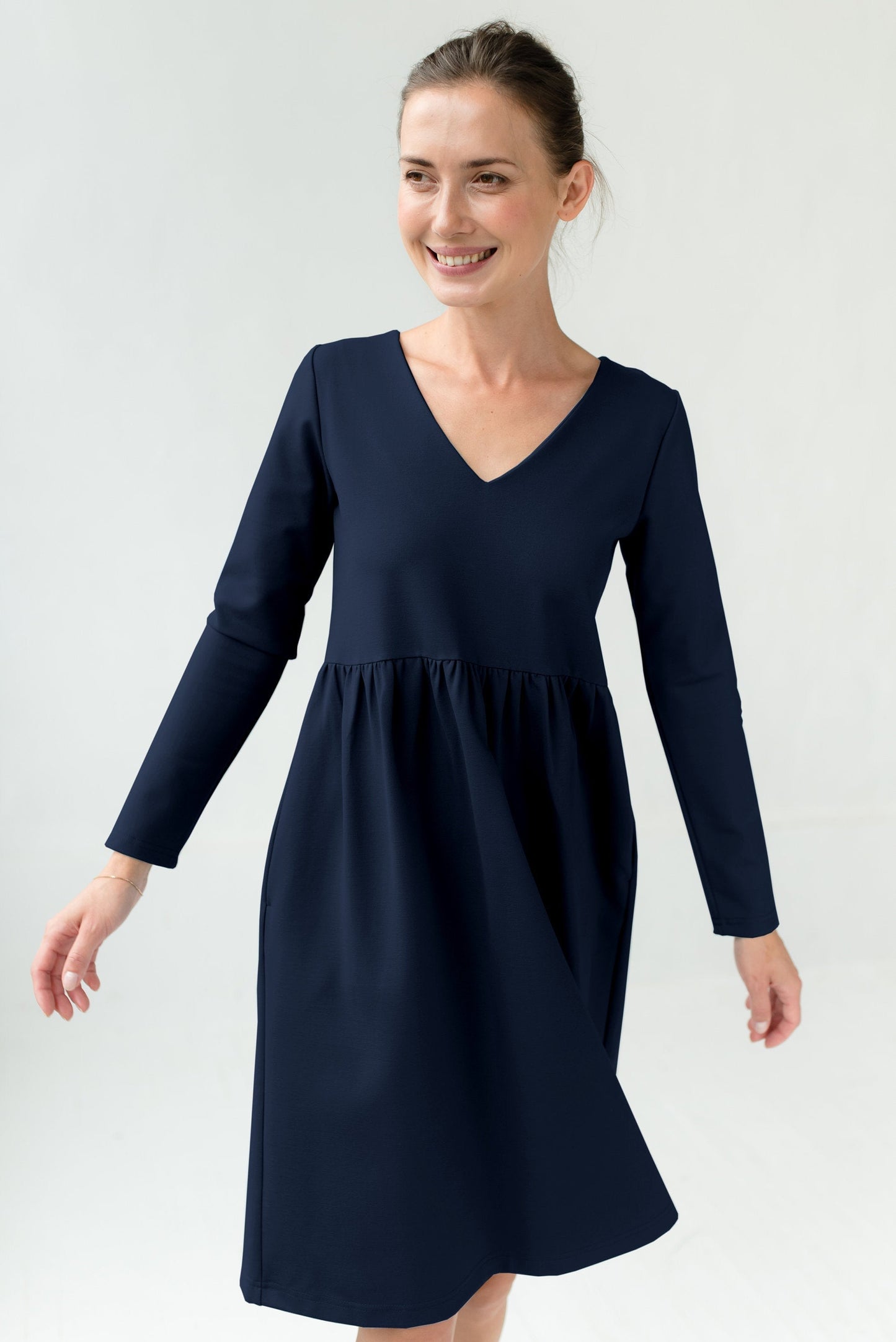 LeMuse SUNSHINE dress, Dark brown, L