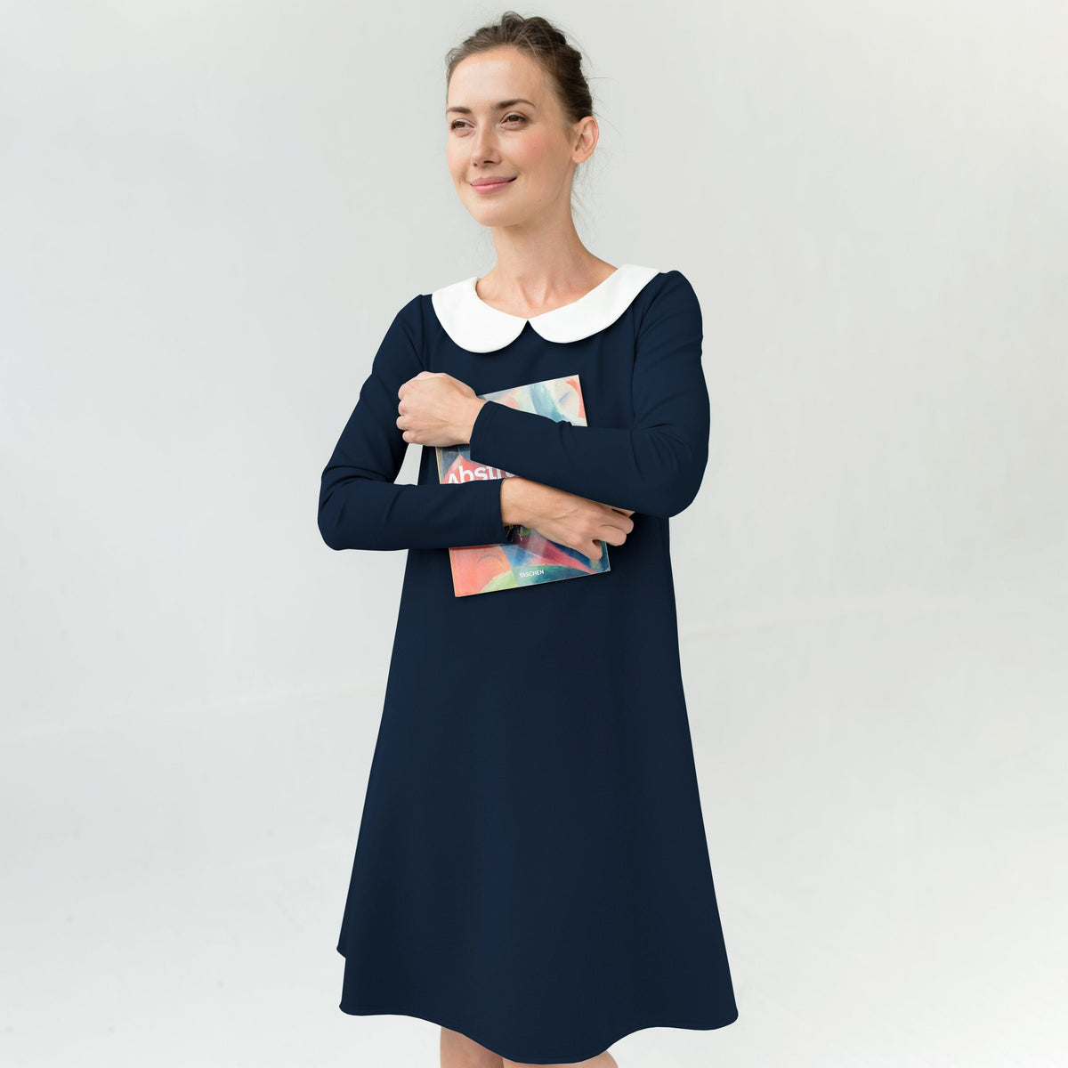 LOVER dress in deep blue #Color_Deep blue