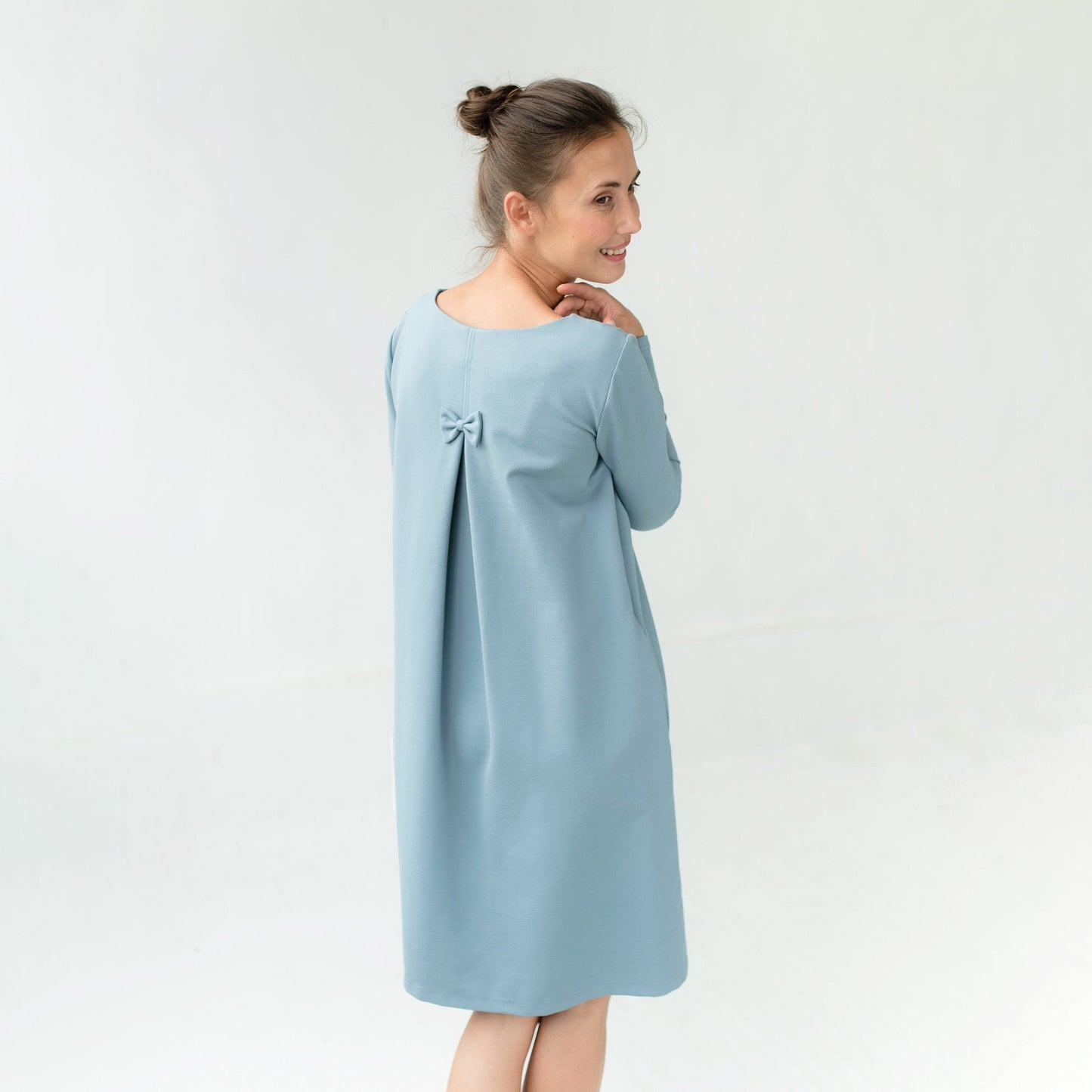 Robe LeMuse EMILY, Bleu ciel, XL