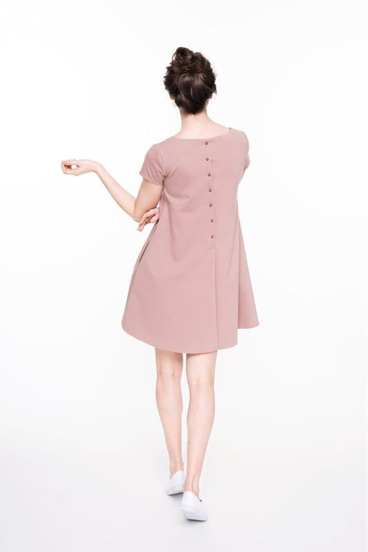 LeMuse SUMMER CALMNESS dress with buttons, Mint, M