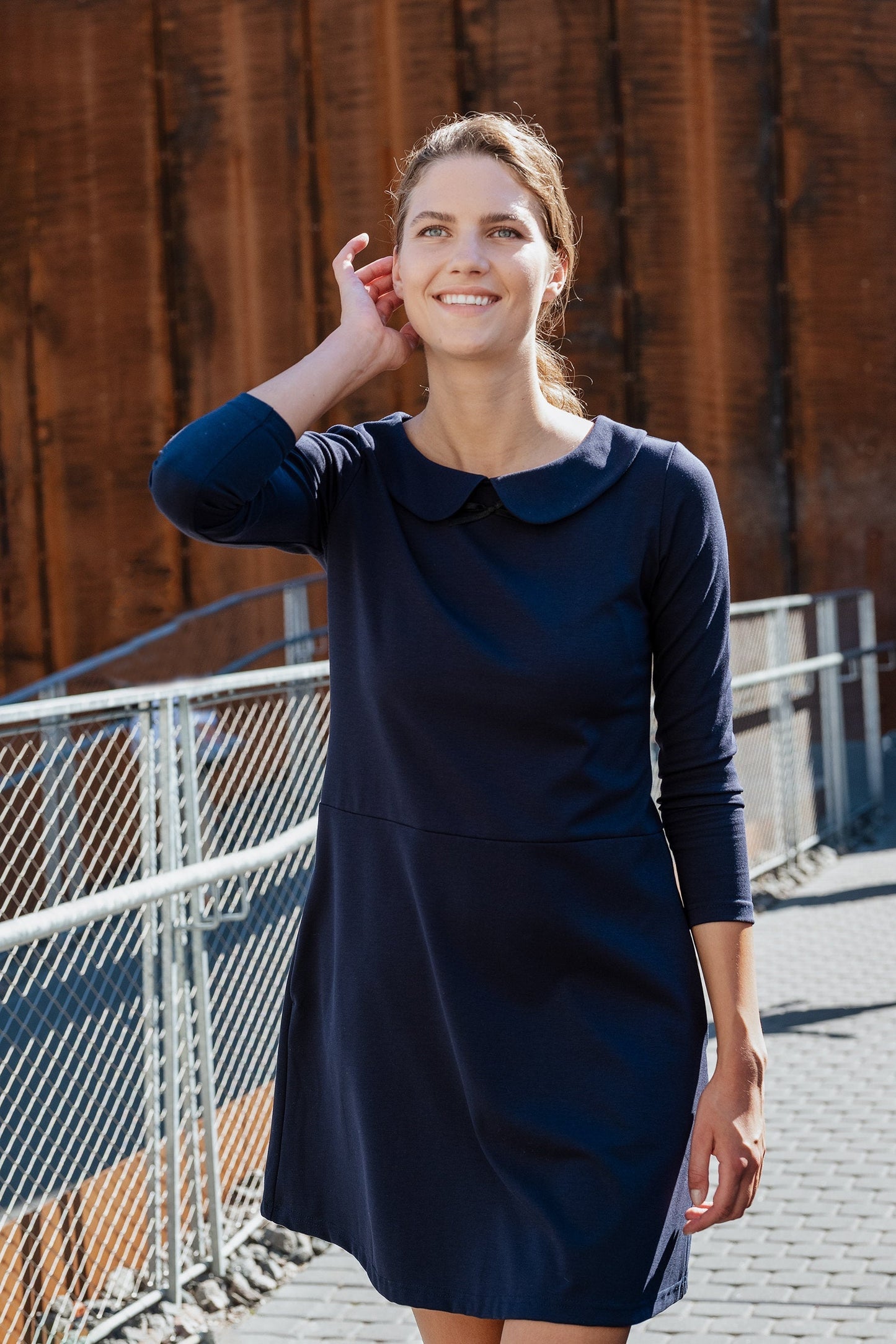 Robe PARISIENNE, Bleu profond, M