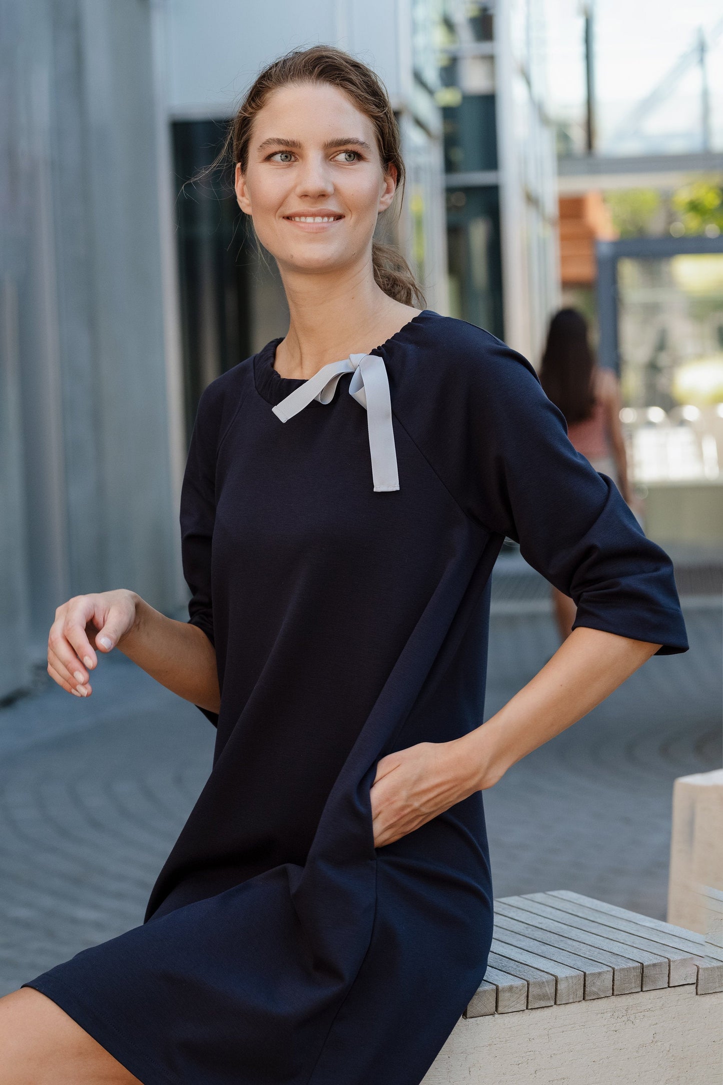 LeMuse Elegant prancūziška suknelė, juoda, M