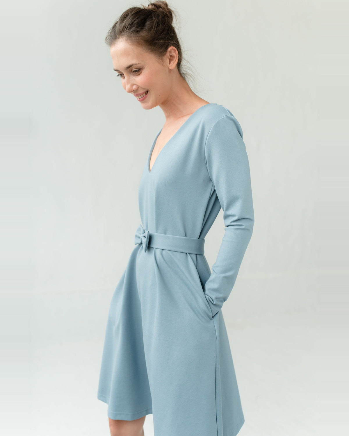 taivaansininen JAZZ-mekko #Color_Sky blue