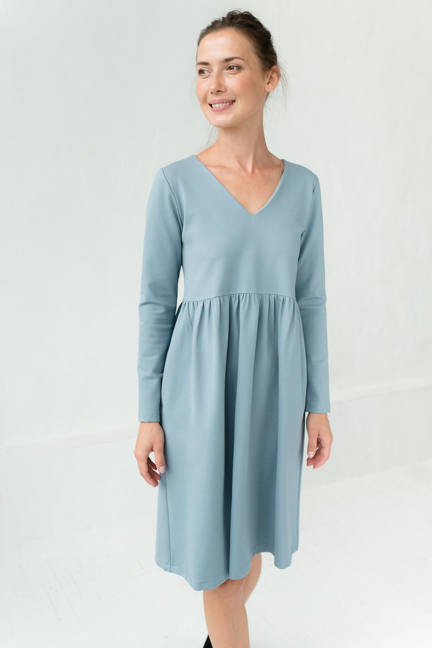 LeMuse SUNSHINE dress, Dark brown, L