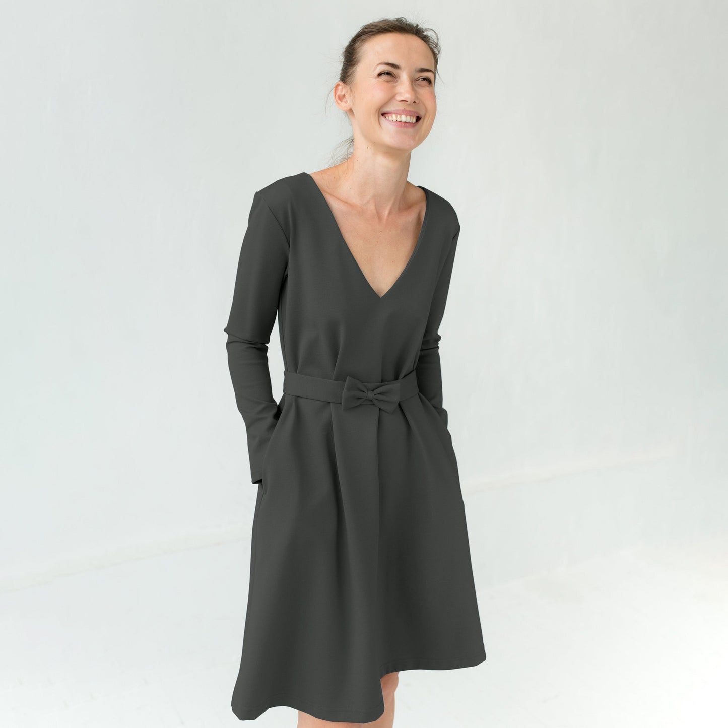 LeMuse JAZZ Kleid, Hellgrau, S