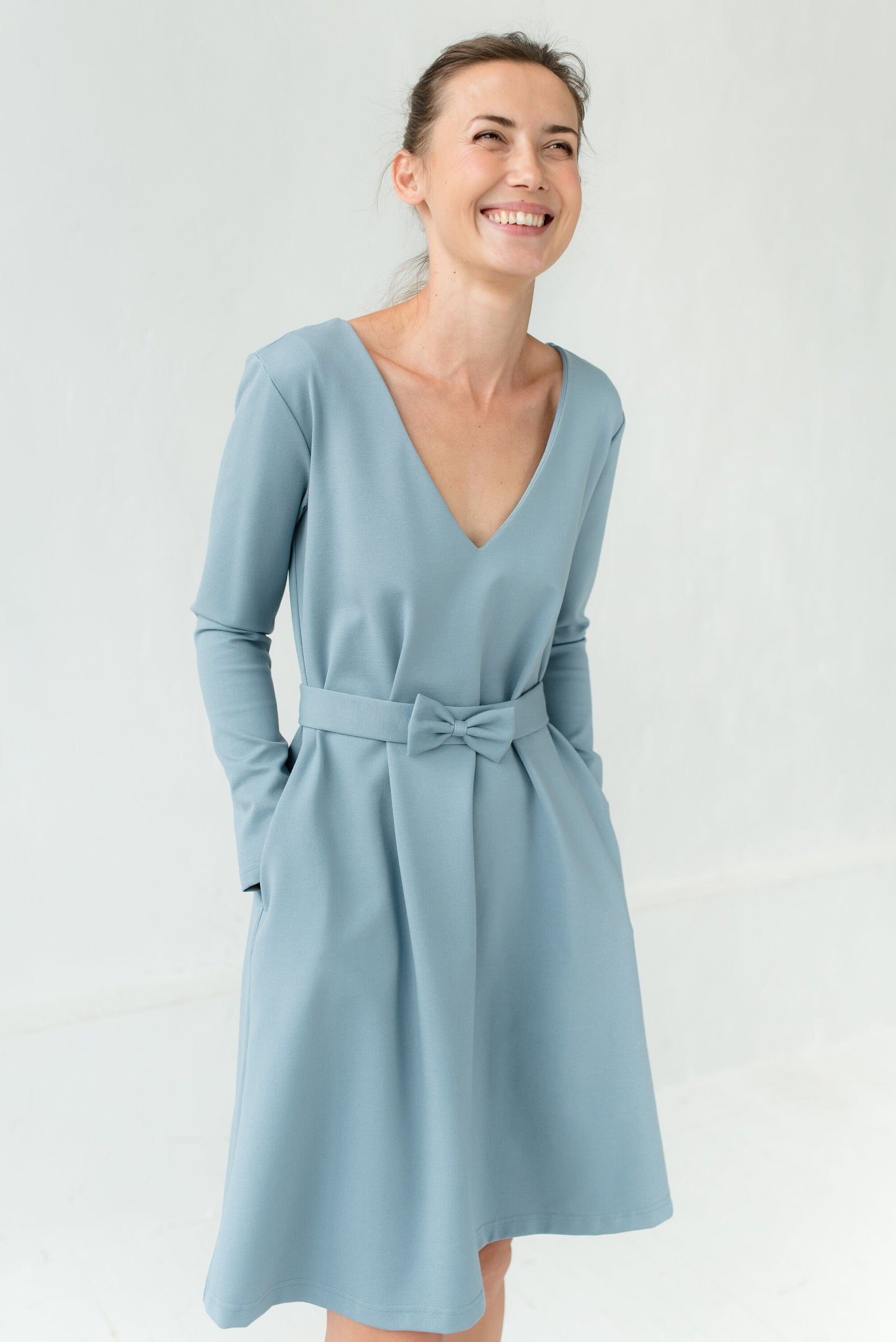 LeMuse JAZZ Kleid, Hellgrau, S