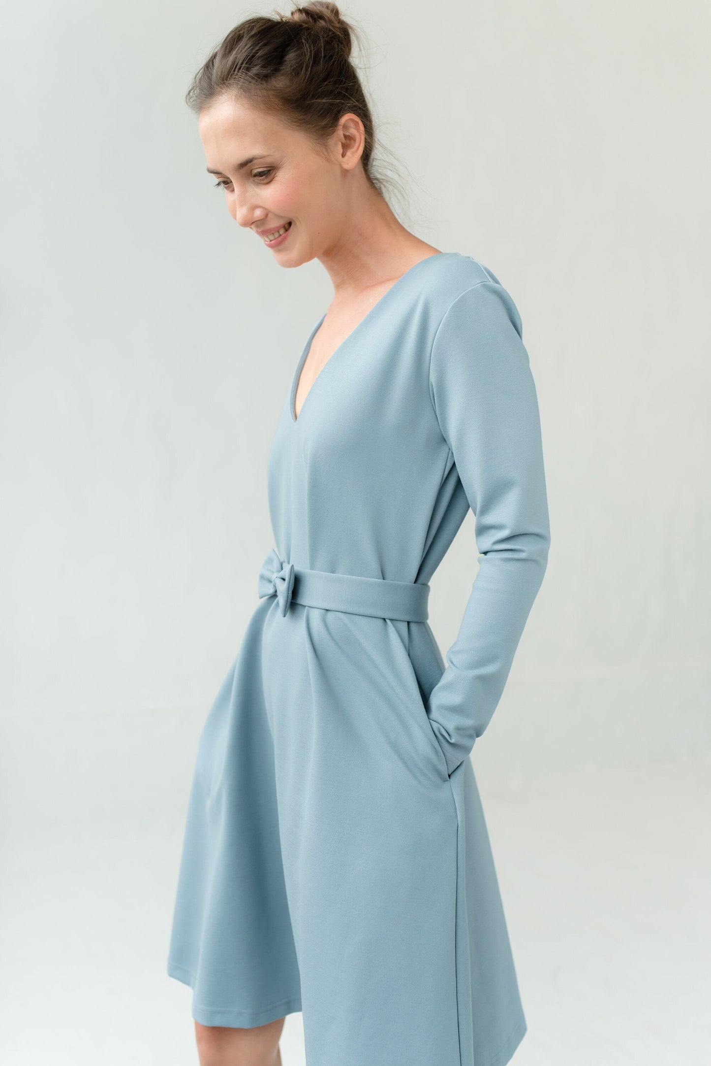 LeMuse JAZZ Kleid, Hellgrau, S