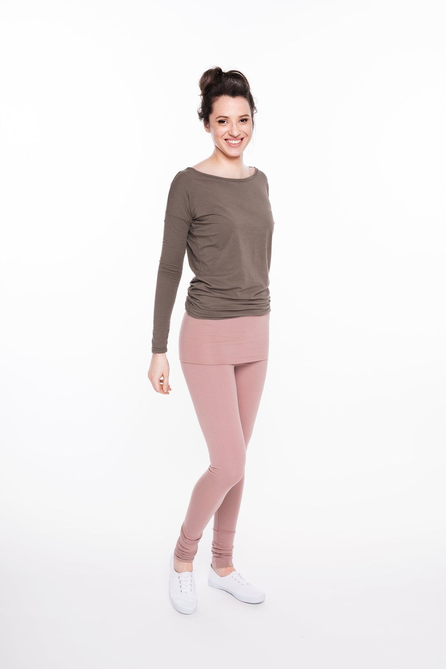 LeMuse Yogahose, Graugrün, M