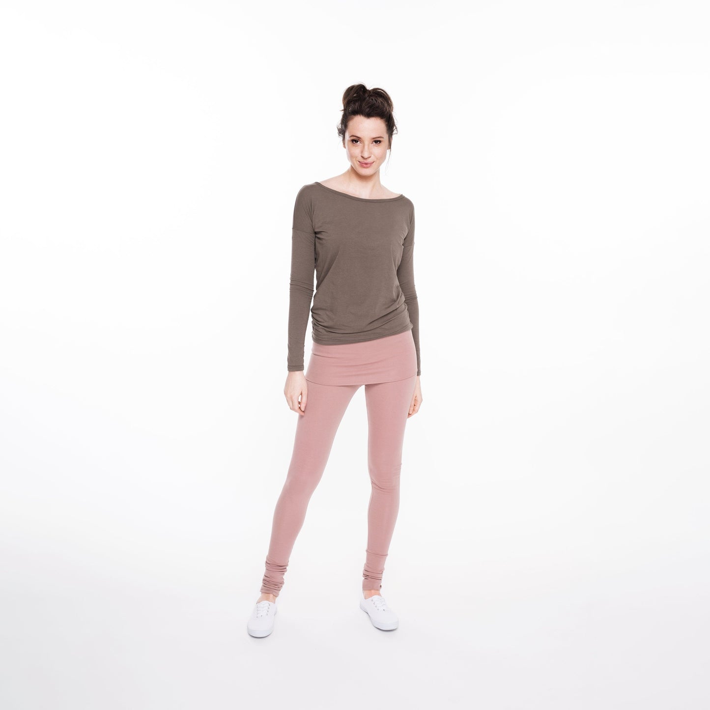 LeMuse Yogahose, Graugrün, M