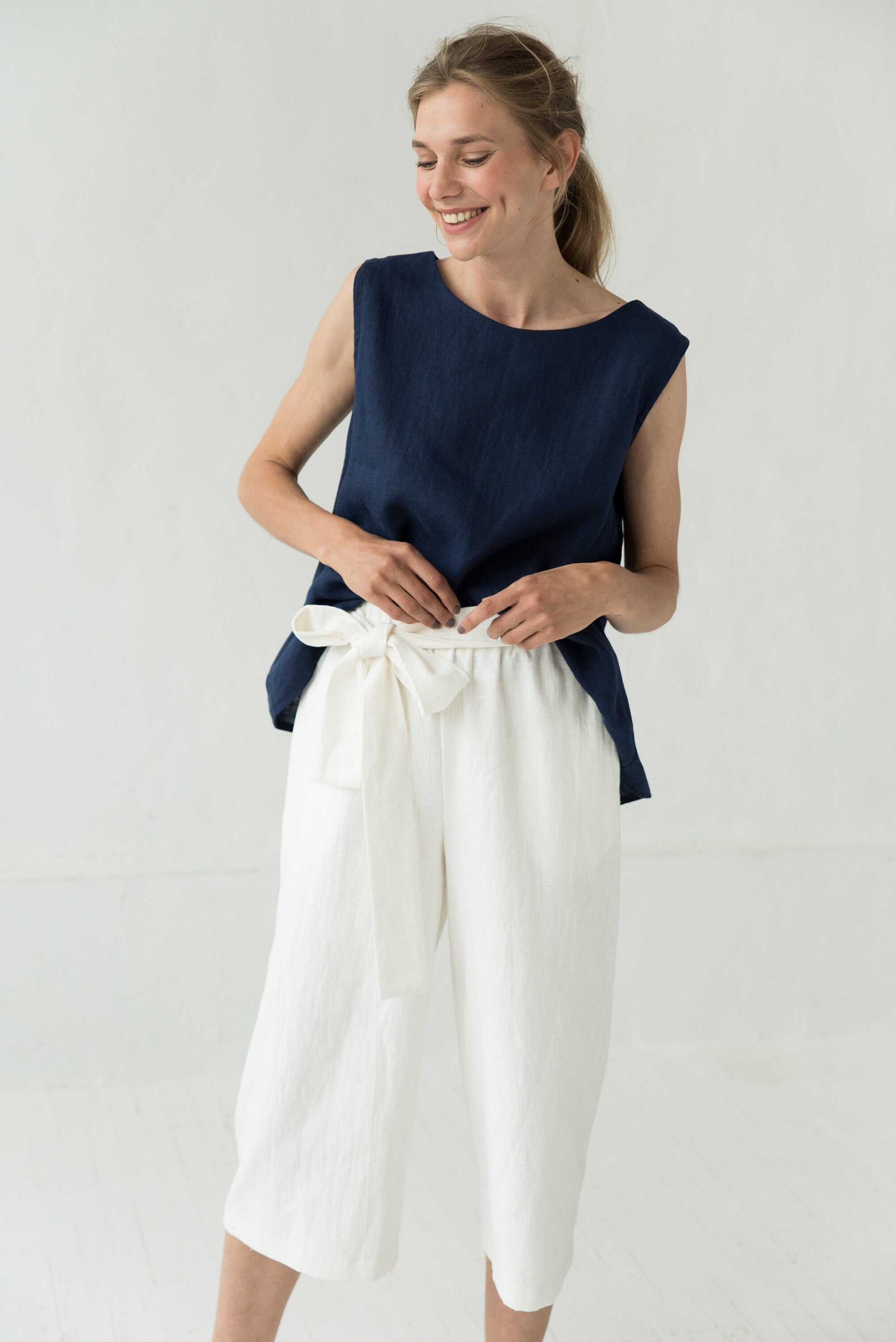 Linen pants MIX&MATCH