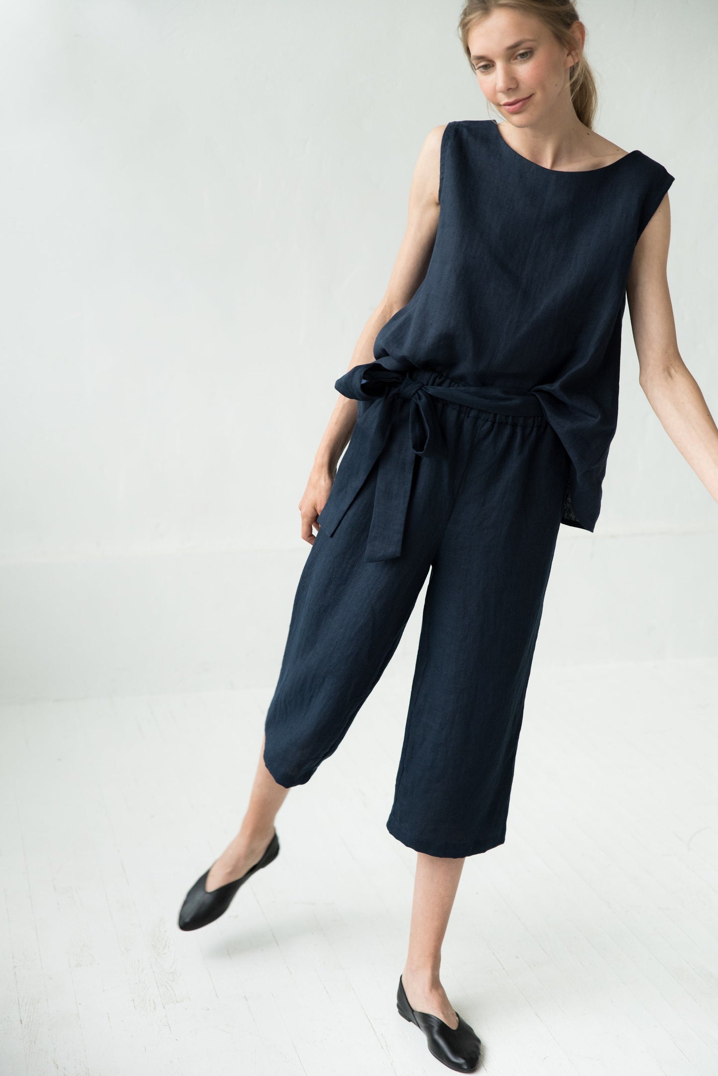 Linen tank top MIX&MATCH