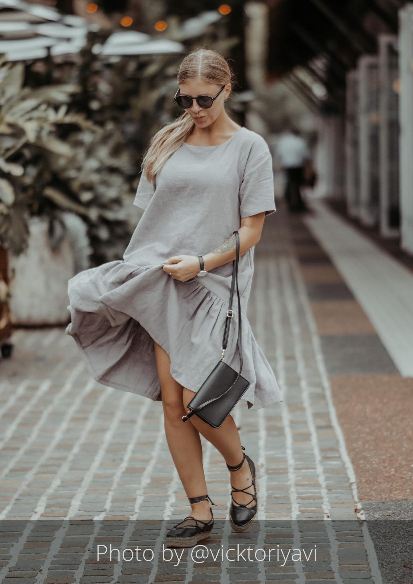 Robe en lin BLOSSOM