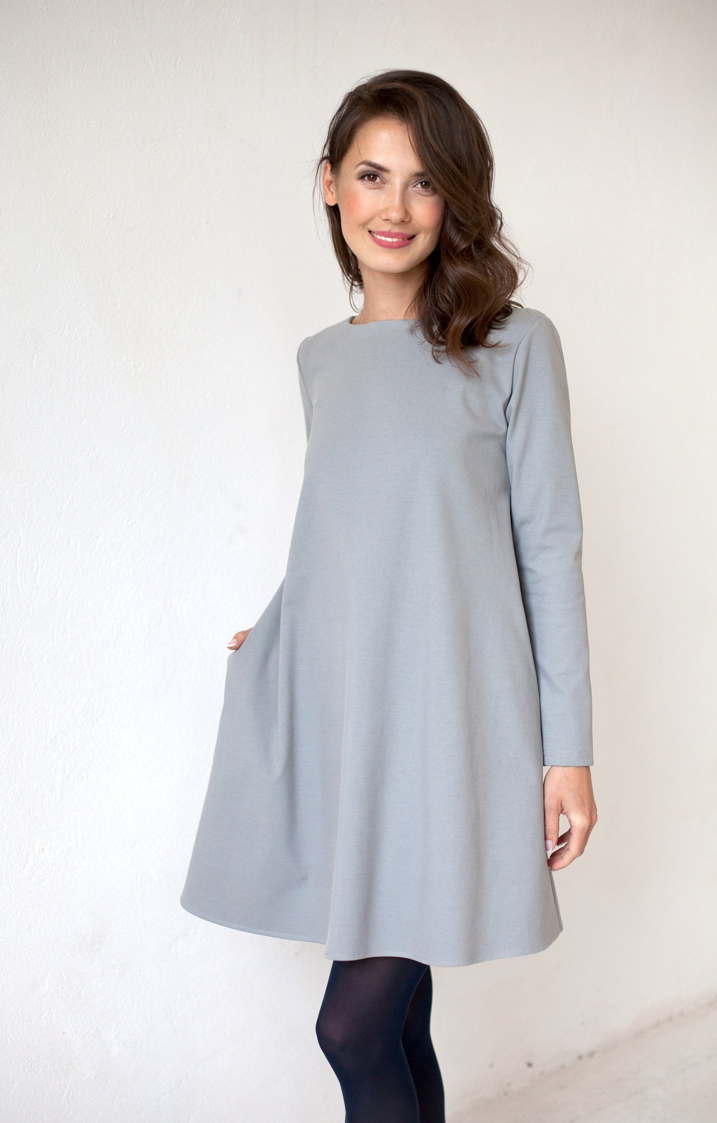 LeMuse CALMNESS dress with buttons