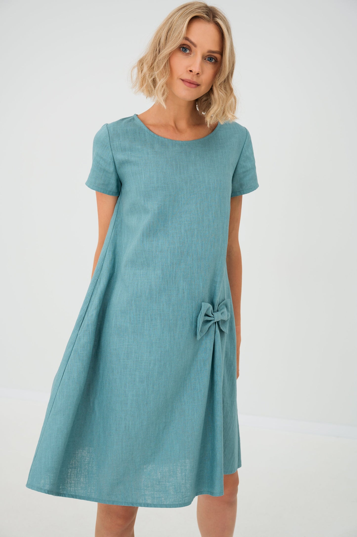 Simple linen dress SUMMER KISS