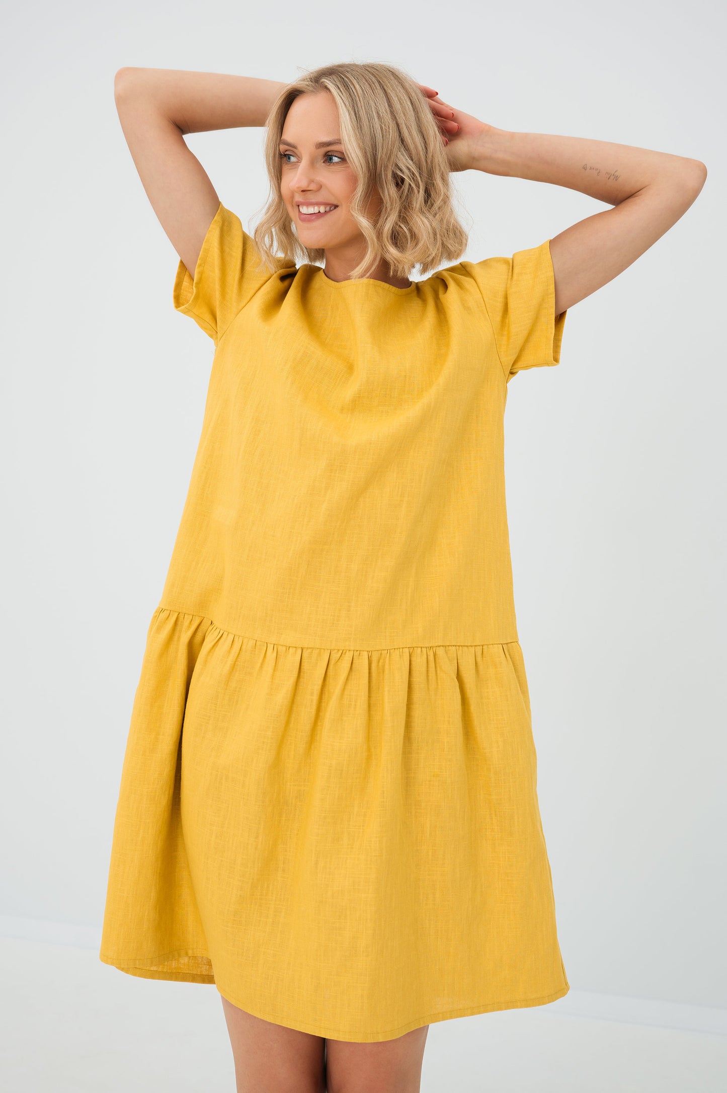 Robe en lin BLOSSOM