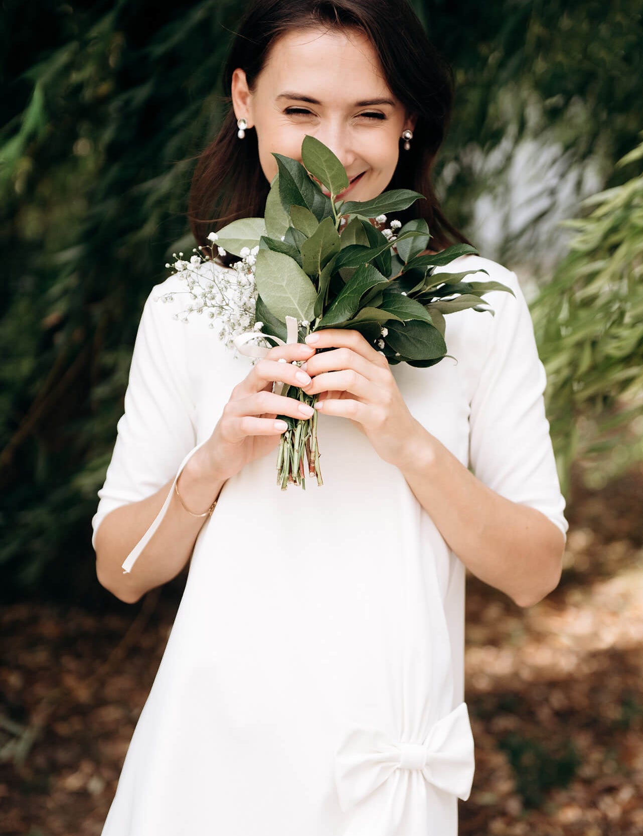 LeMuse white KISS wedding dress