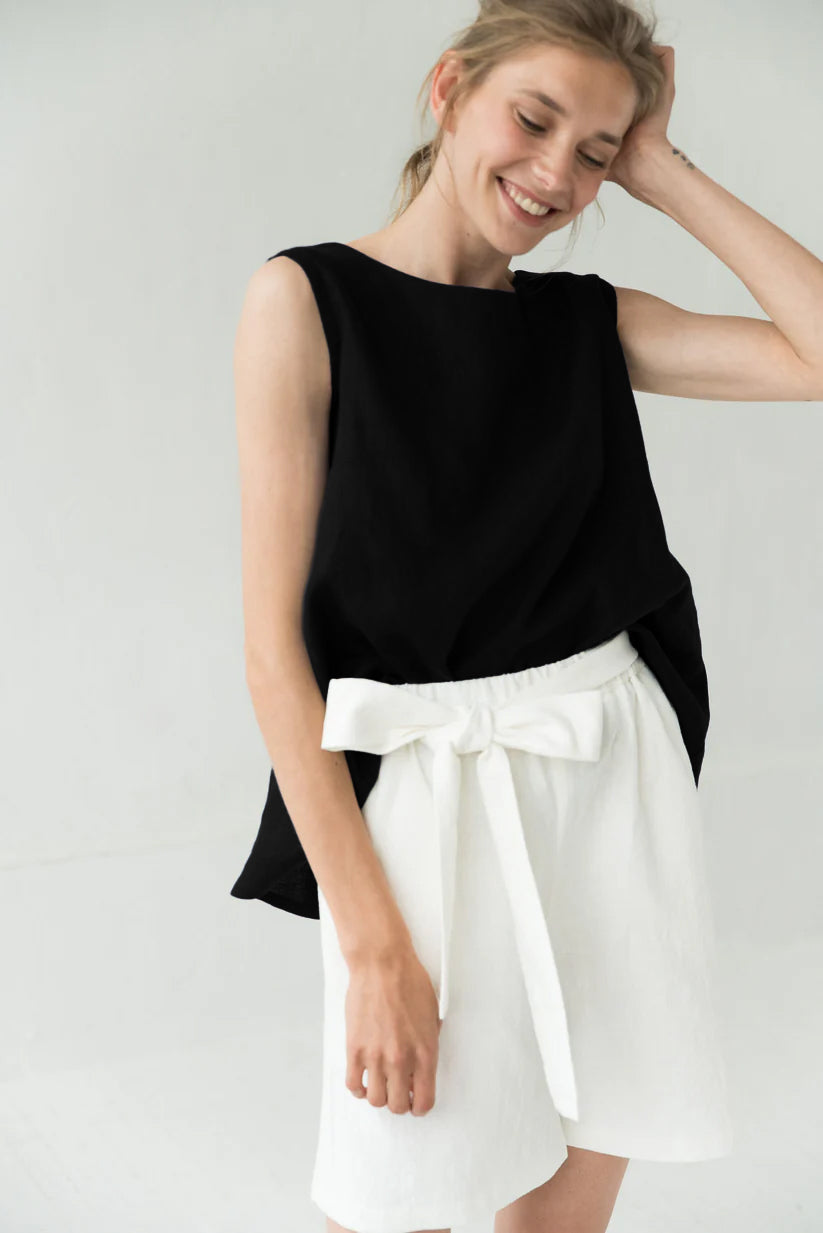 Linen tank top MIX&MATCH
