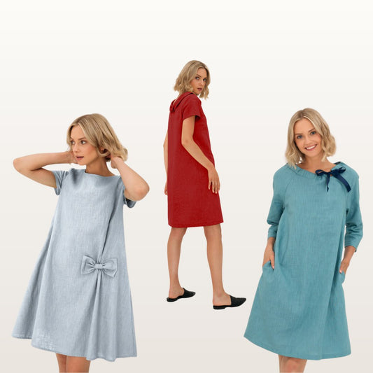 3 Bestsellers Linen Dresses