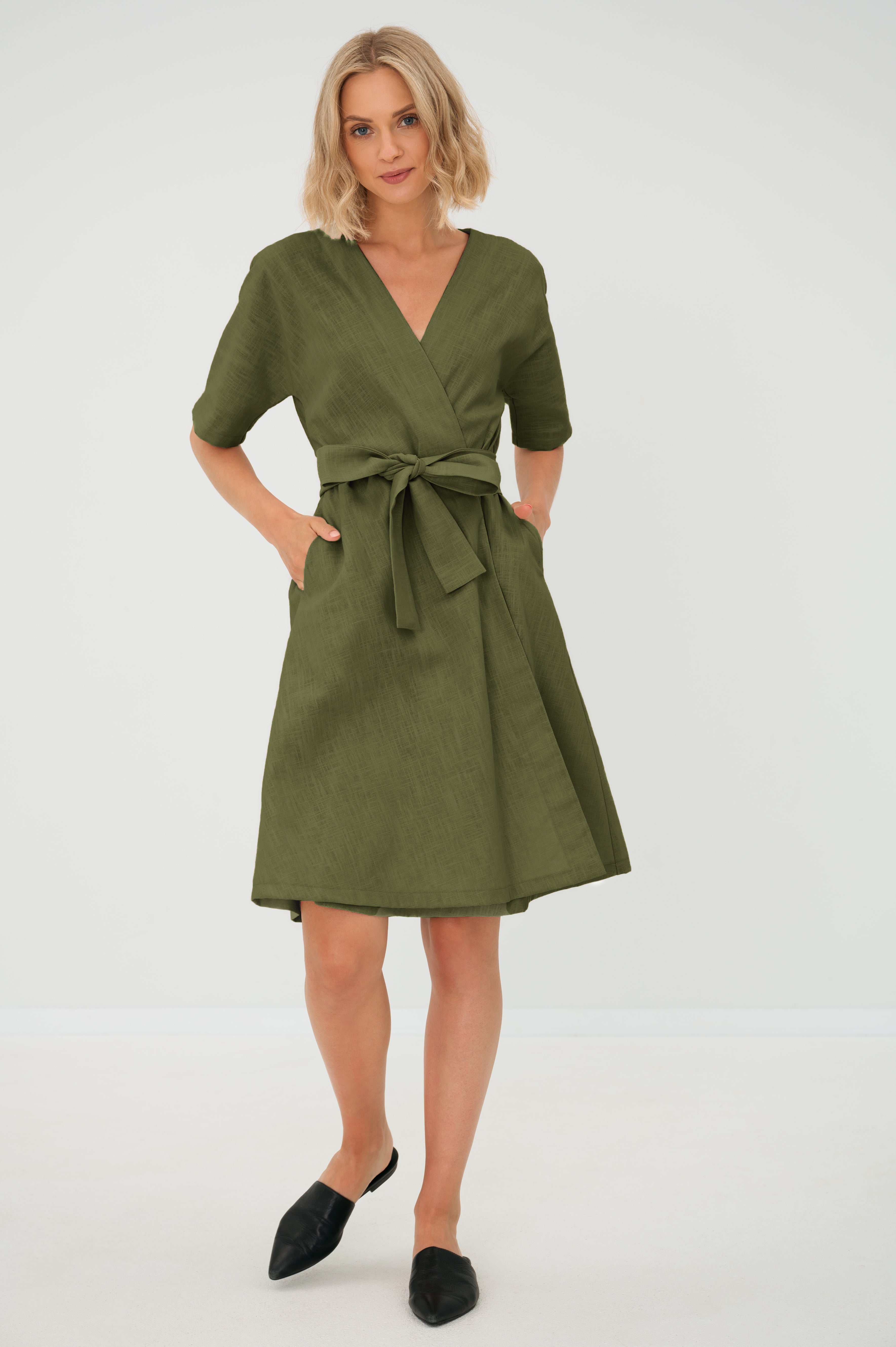 Lininė suknelė CHLOE