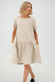 Linen dress BLOSSOM