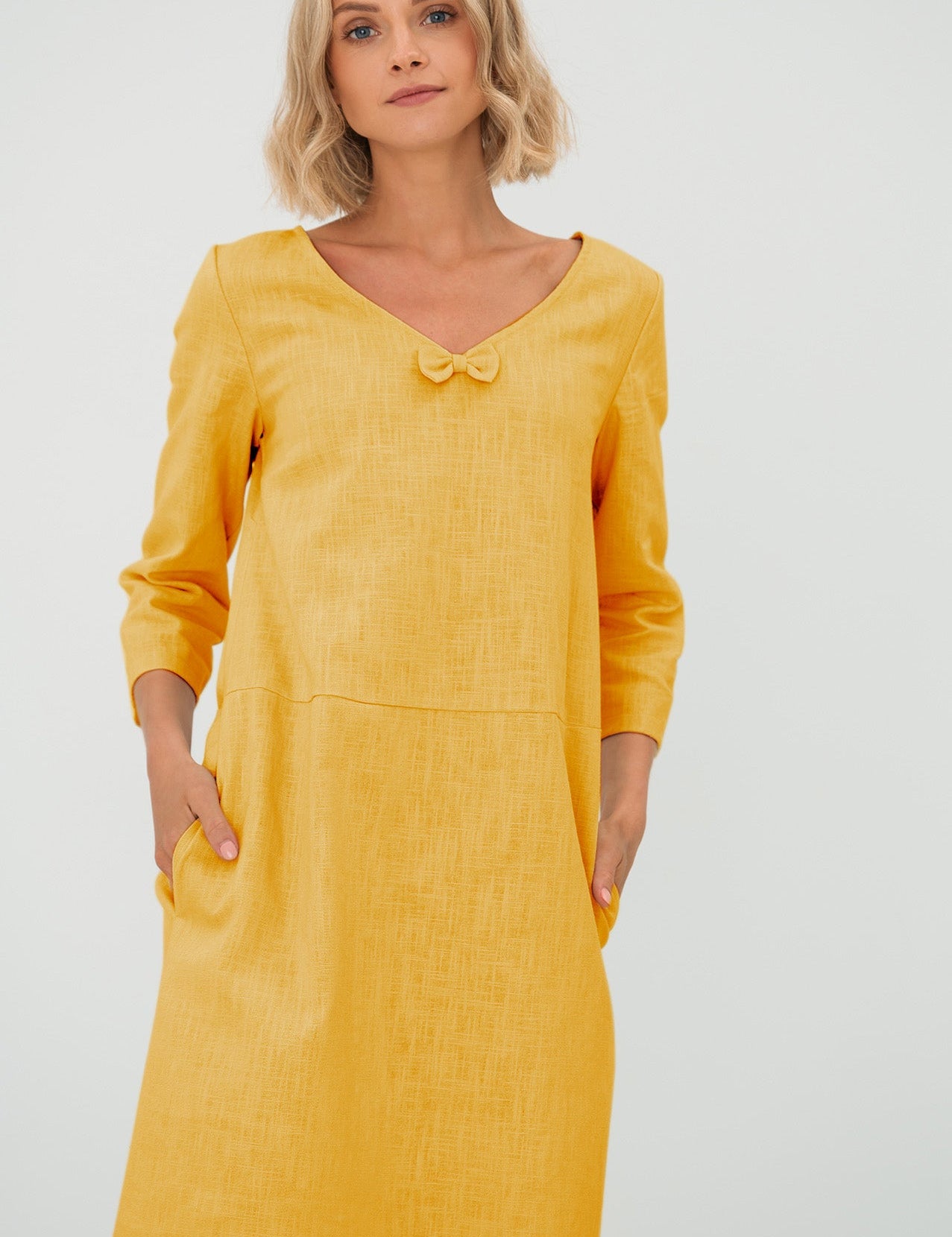 Linen dress SUN