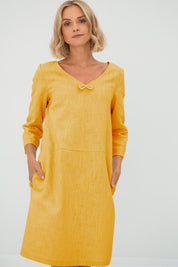 Linen dress SUN