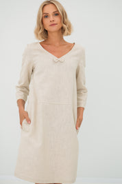 LeMuse SUN Kleid, Beige, L