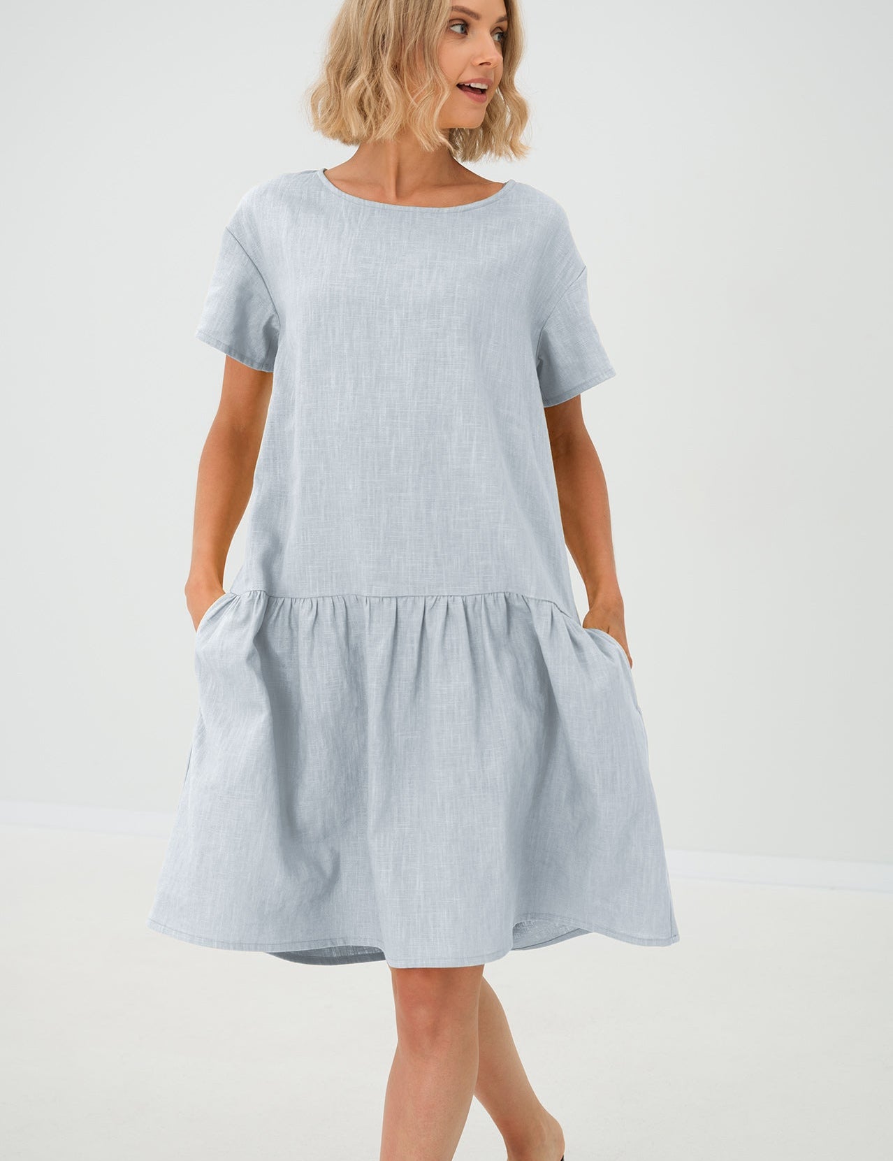 Linen dress BLOSSOM