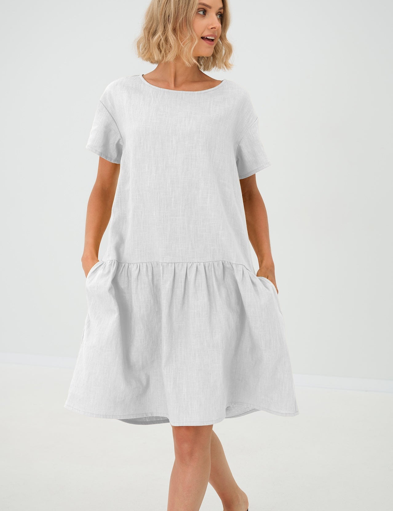 Linen dress BLOSSOM