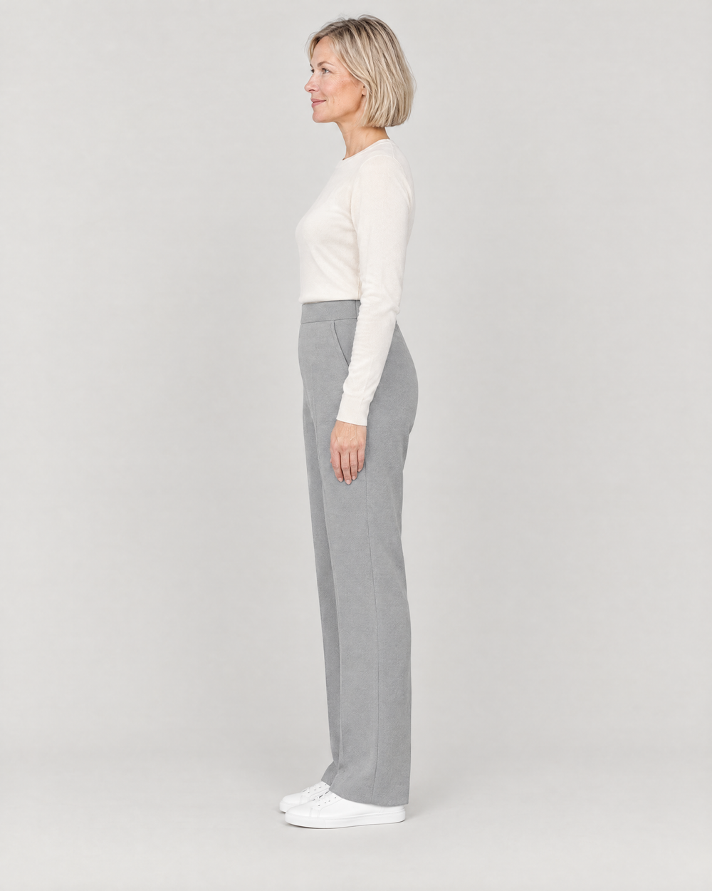 GRAPHITE STRAIGHT FIT – Avec une chemise
