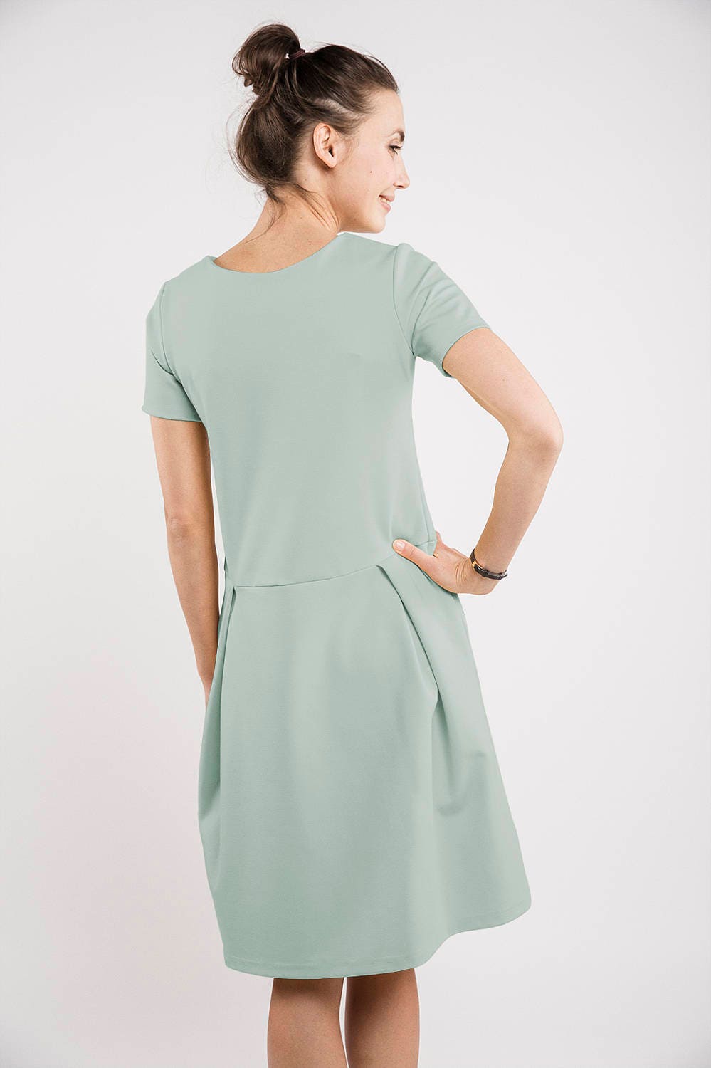 MADMUAZEL dress in yellow #Color_Yellow