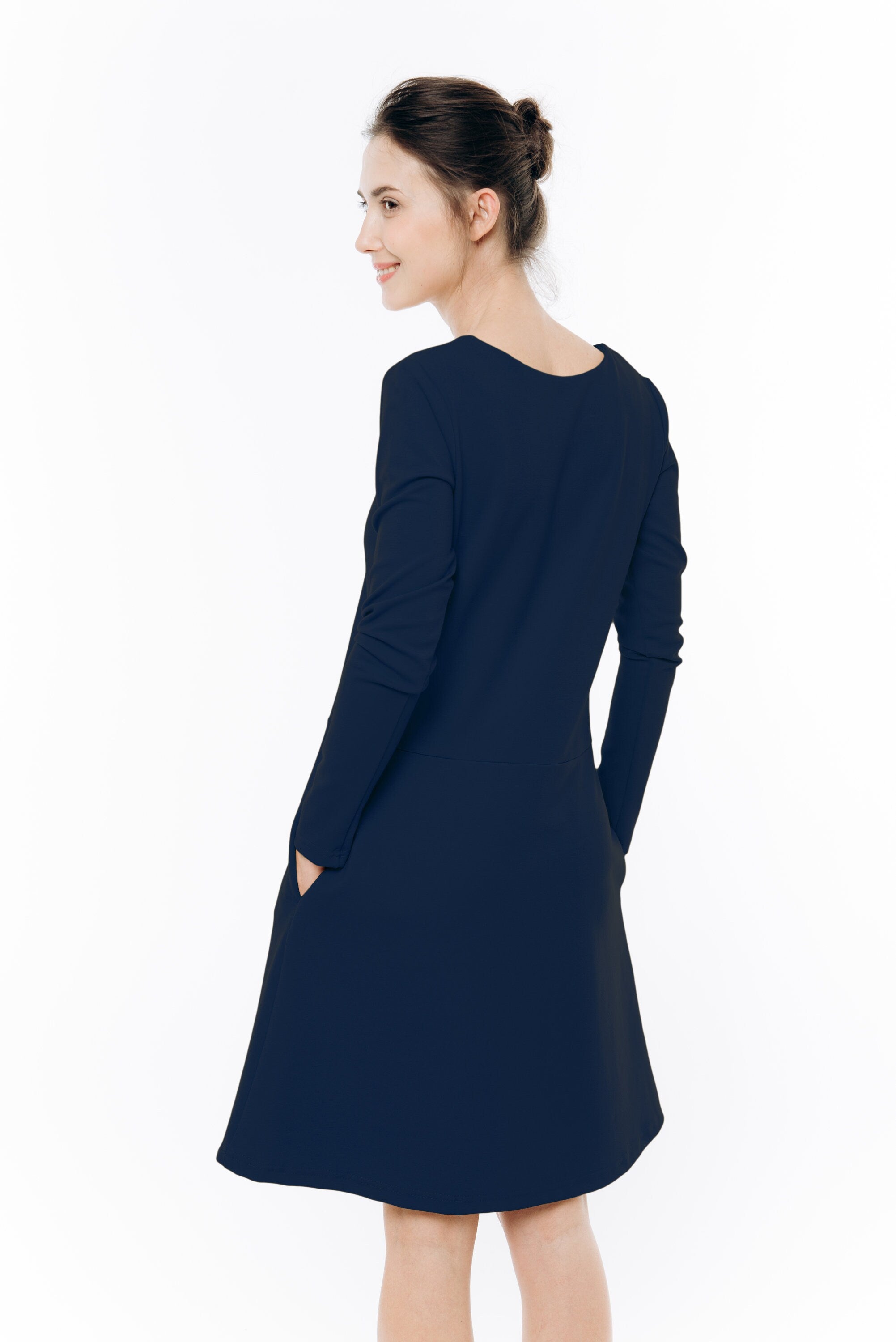 LeMuse SUN Kleid, Dunkelblau, S