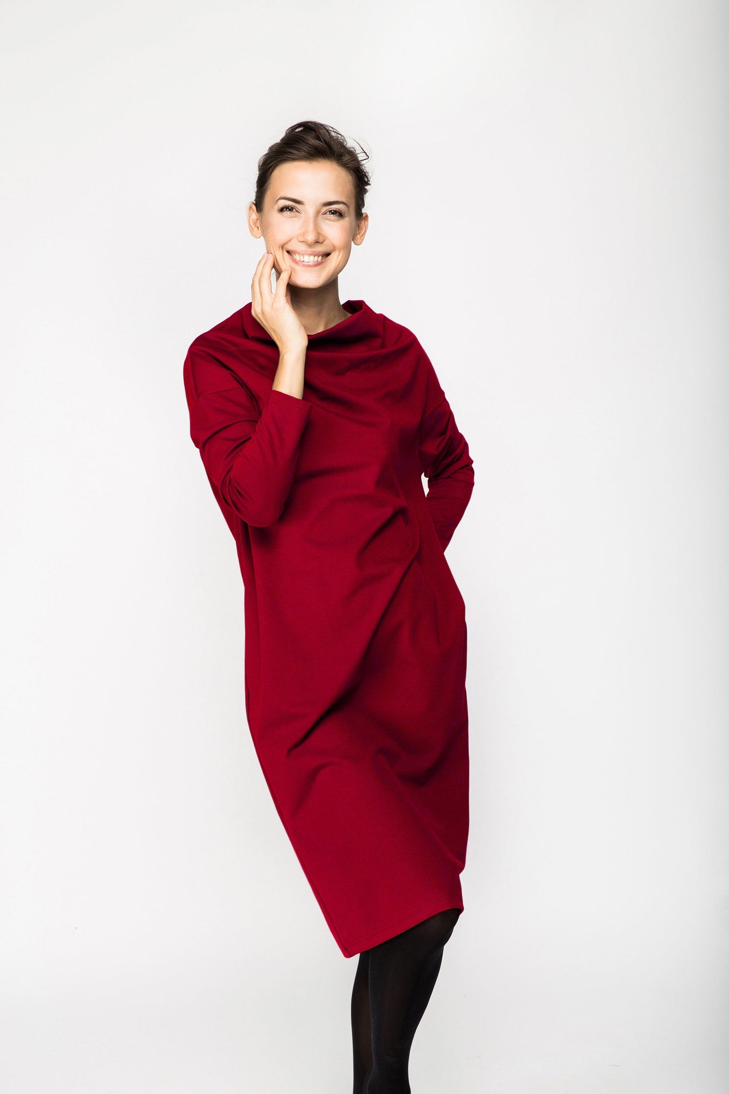 LeMuse TUBE-Kleid, Kakao, XL