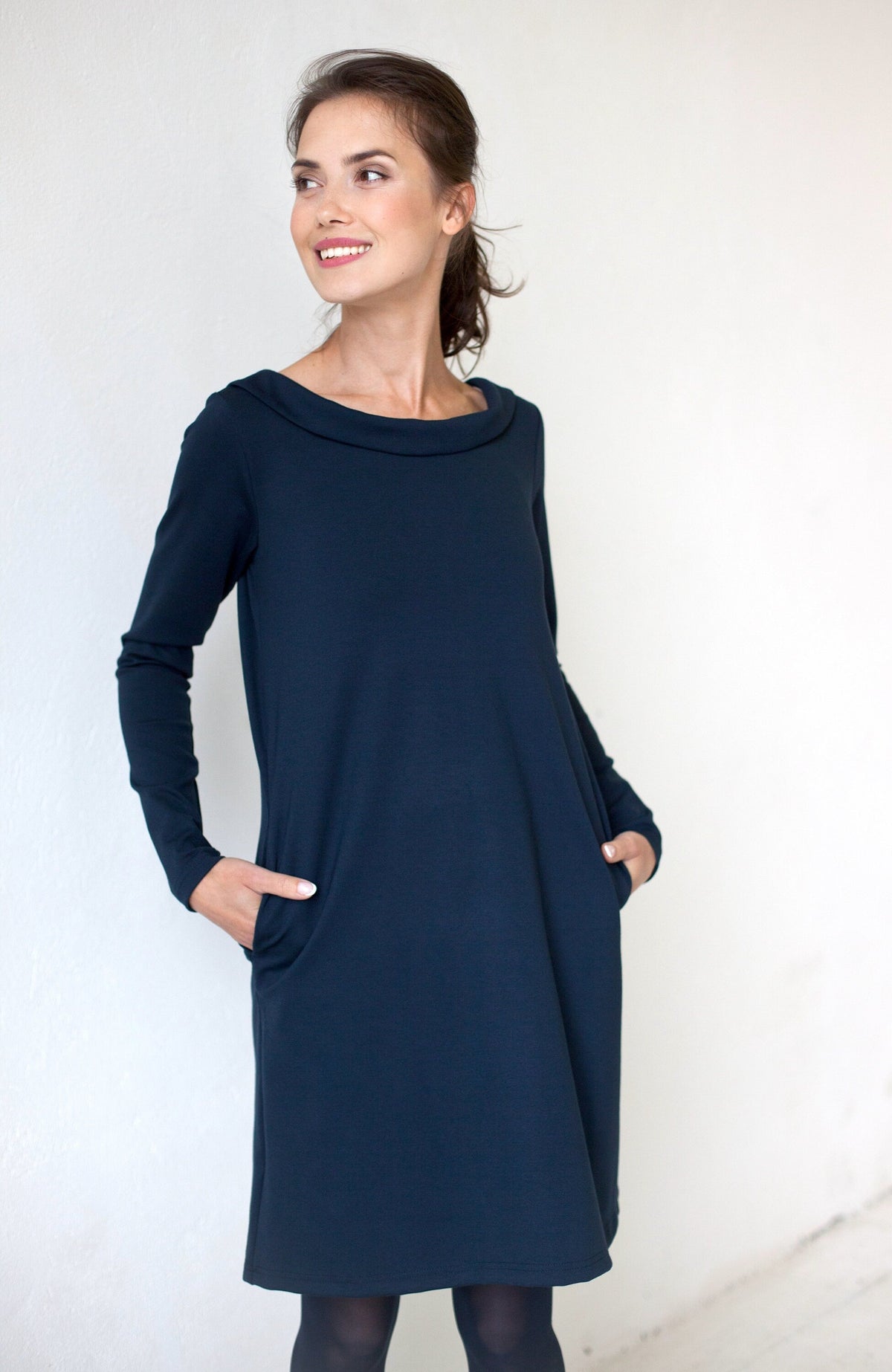 STORY dress in light blue #Color_Light blue