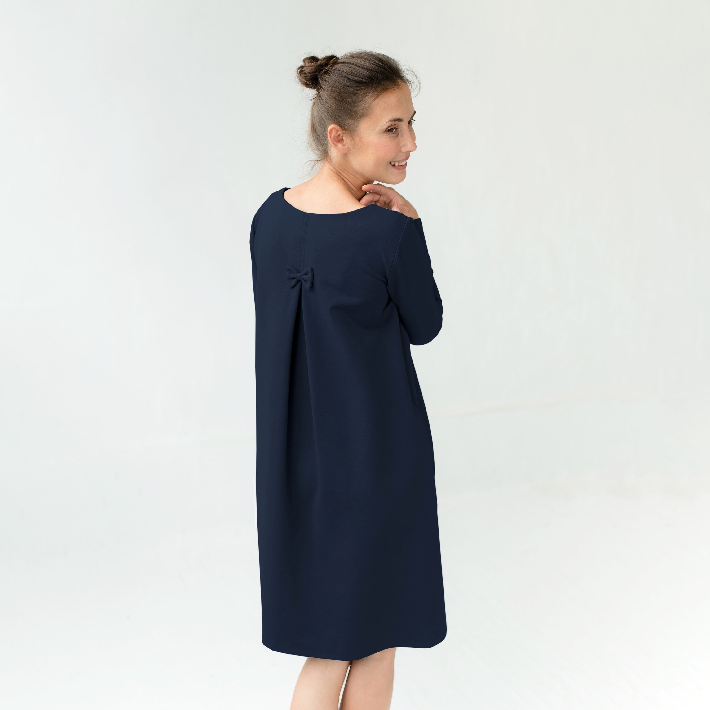 Robe LeMuse EMILY, Bleu foncé, M