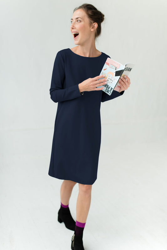 LeMuse EMILY Kleid, Schwarz, S