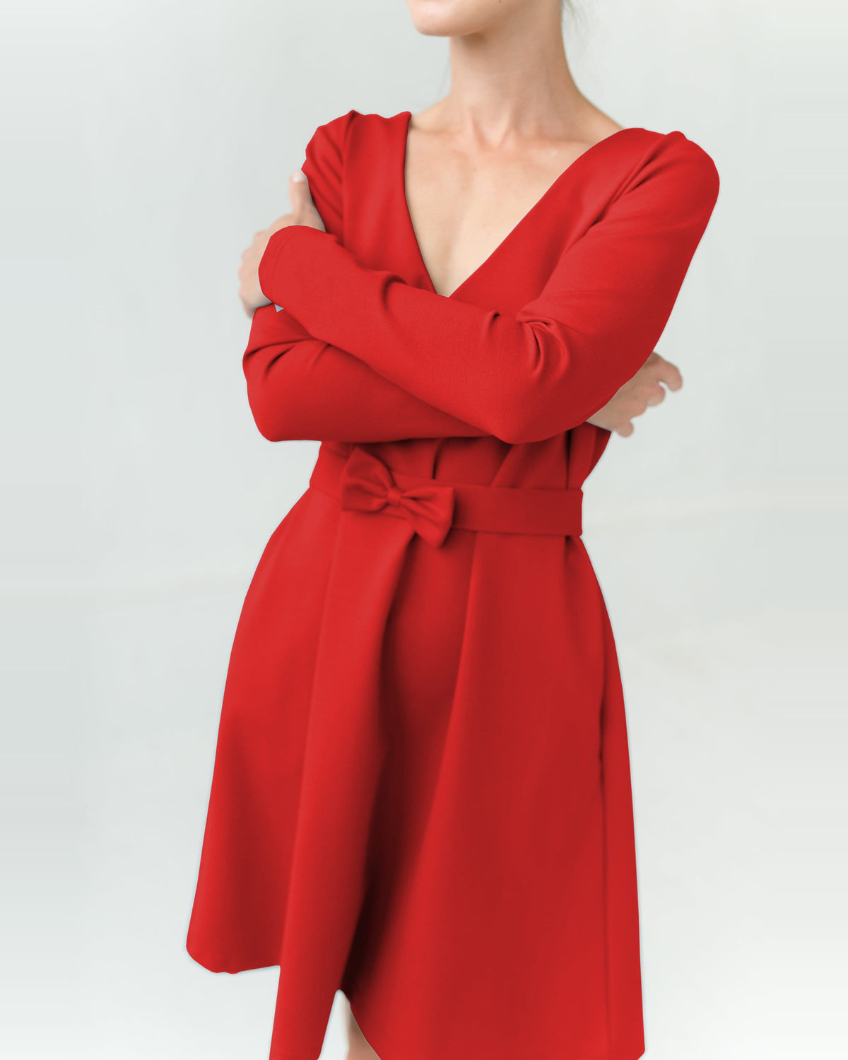 punainen JAZZ-mekko #Color_Red
