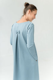 Robe LeMuse EMILY, Bleu foncé, M