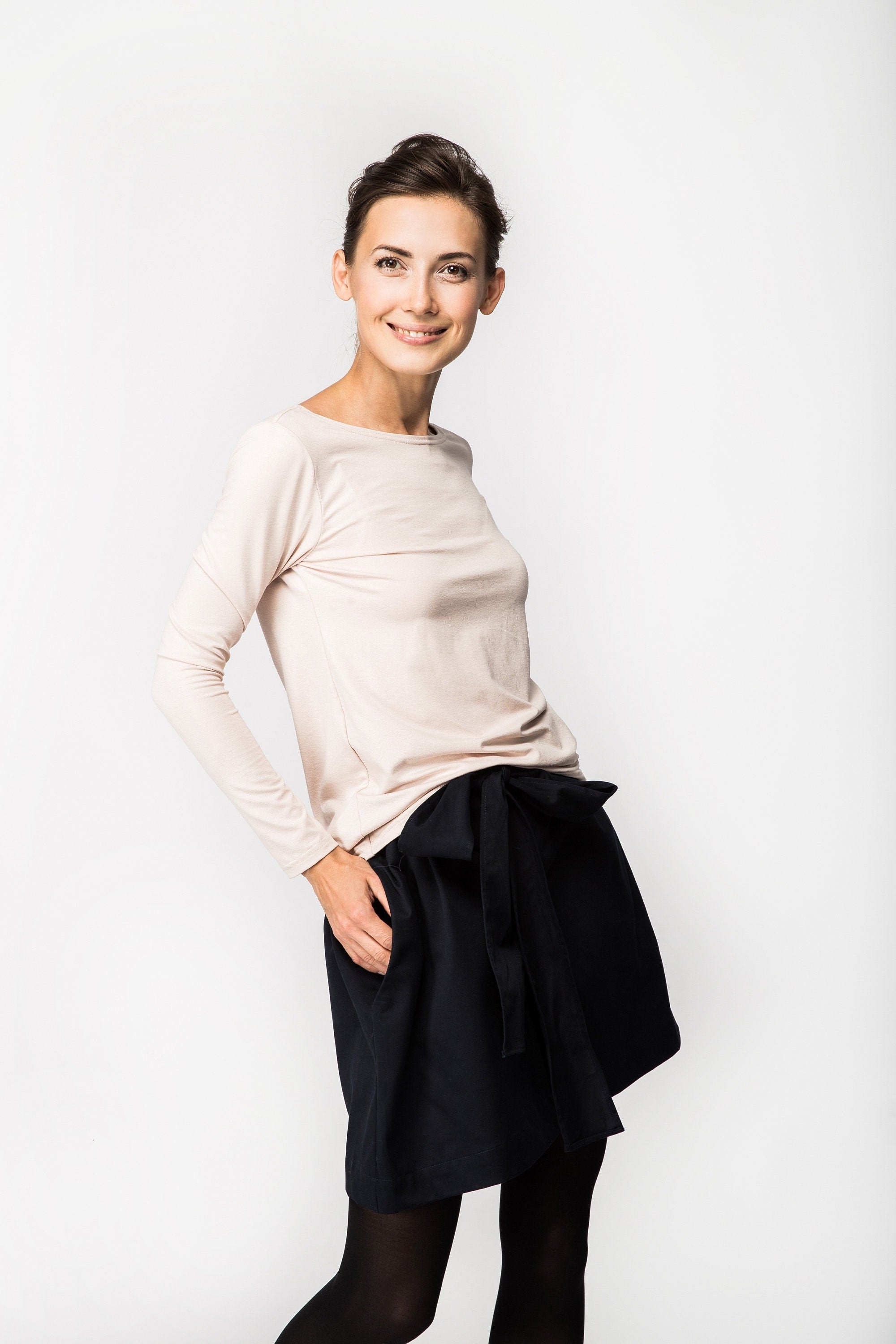 LeMuse SWEET Bluse, Burgund, S
