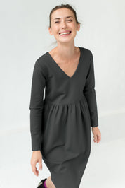 LeMuse SUNSHINE Kleid, Graugrün, XS