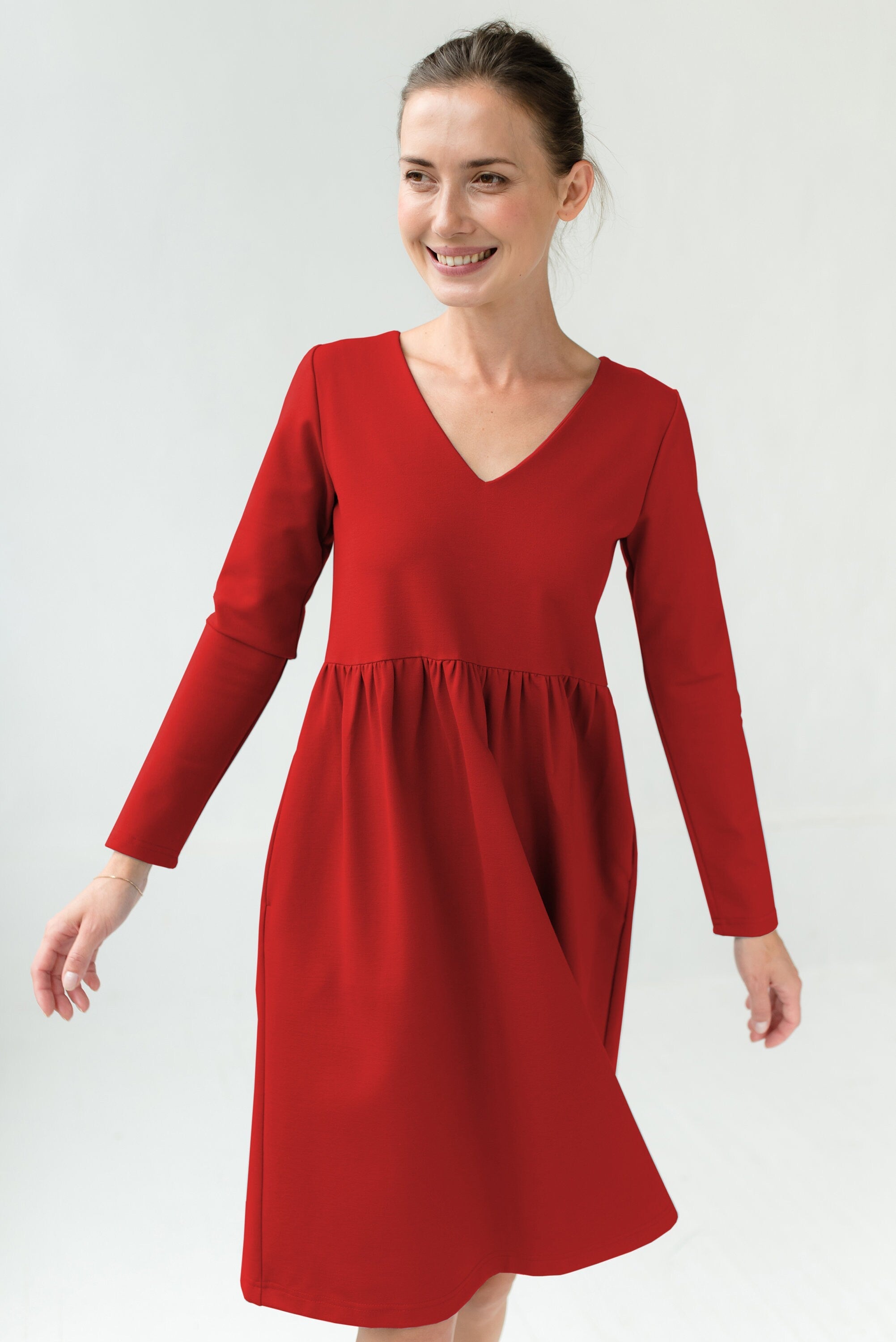 LeMuse SUNSHINE Kleid, Rot, S