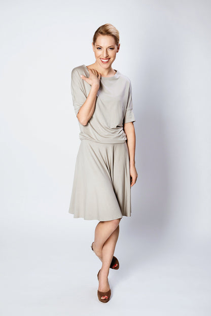 LeMuse SUMMER SUNFLOWER suknelė, Sand, XL